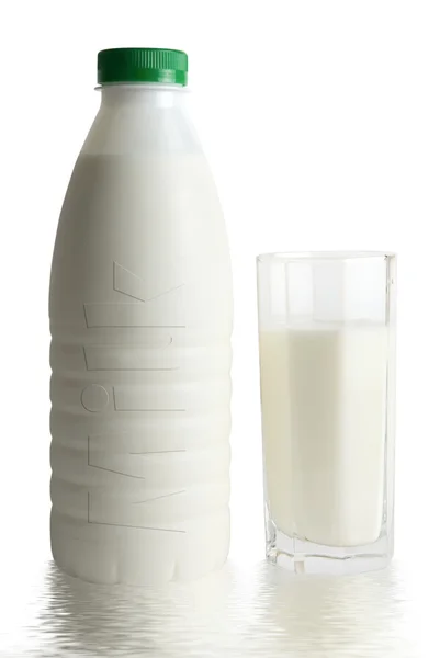 Flaske mælk - Stock-foto