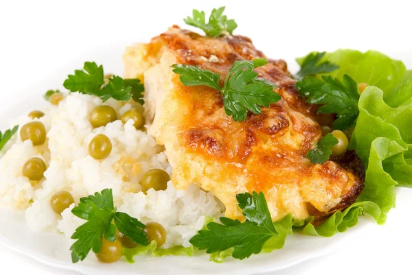 Close up of Tasty Chicken dish — Stock Photo, Image