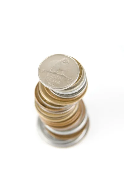 Wimpel-Münzen — Stockfoto
