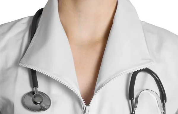 Close-up de médico feminino — Fotografia de Stock