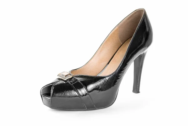 Sapato de couro feminino — Fotografia de Stock
