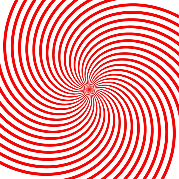 Röd vortex illustration — Stock vektor