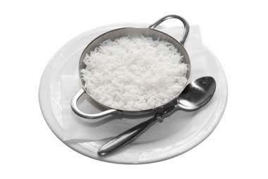 White rice clipart