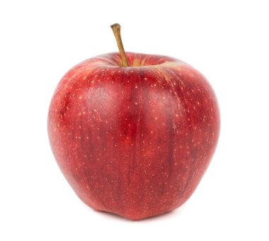 Red ripe apple clipart