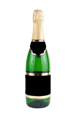 Champagne bottle clipart