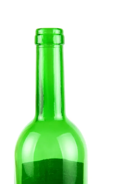 Botella de vino verde — Foto de Stock