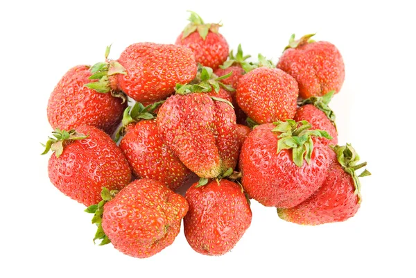 红色成熟的草莓 — 图库照片