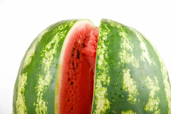 Close up van rijp watermeloen — Stockfoto