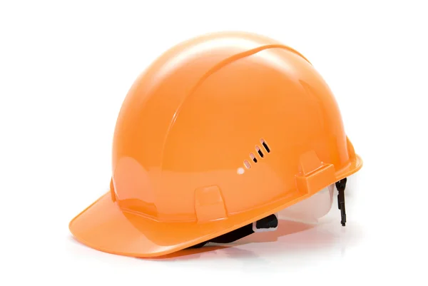 オレンジ色のヘルメット — ストック写真