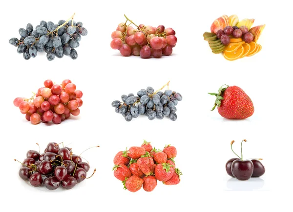 Az érett gyümölcs gyűjtemény — Stock Fotó