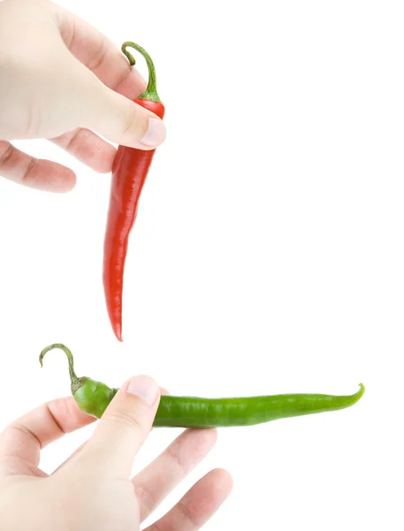 Hot peppers — Stock Photo, Image