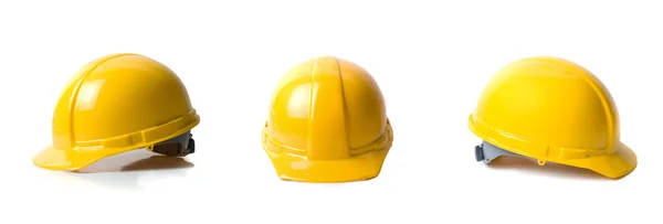 Conjunto cascos amarillos — Foto de Stock