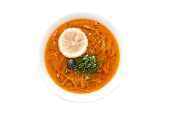 stock image Solyanka soup