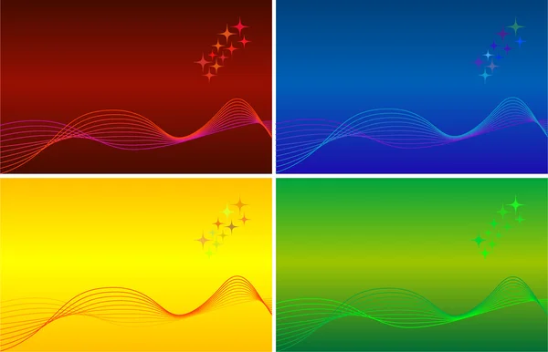 Colorful backgrounds — Stock Vector