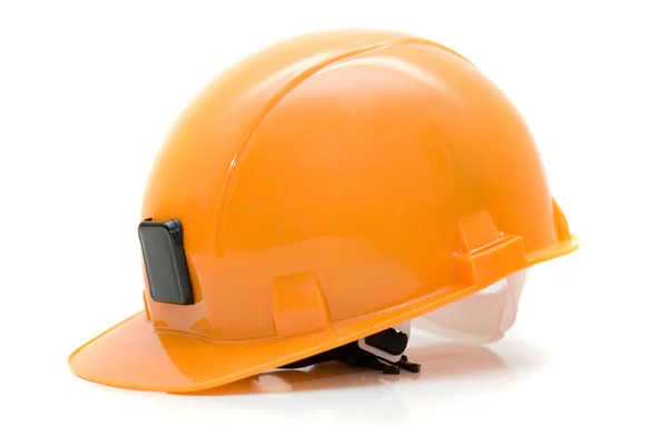 オレンジ色のヘルメット — ストック写真