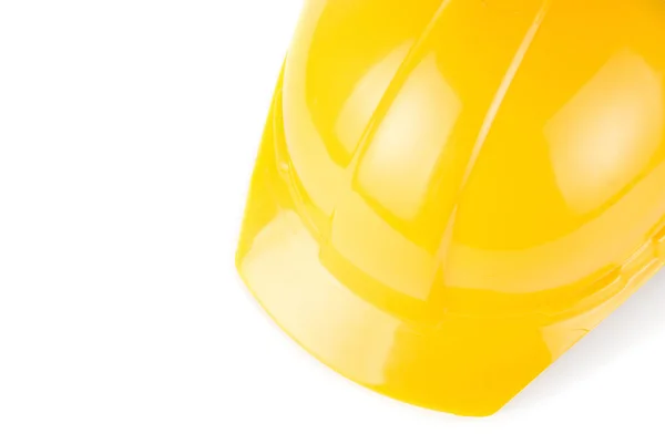 Closeup žlutá helma — Stock fotografie
