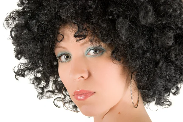 Beautiful young frizzy — Stock Photo, Image
