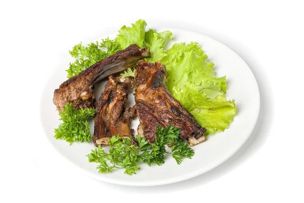 Grilled lamb meat — Stock Photo, Image