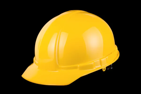 分離された黄色のヘルメット — ストック写真