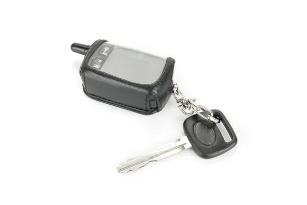 Araba anahtarı ve güvenlik sistemi — Stok fotoğraf