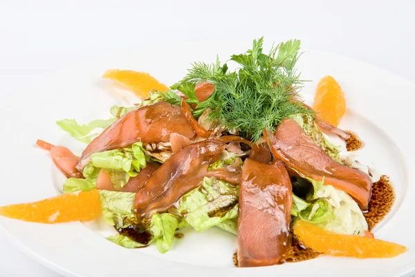 Salada de peixe — Fotografia de Stock