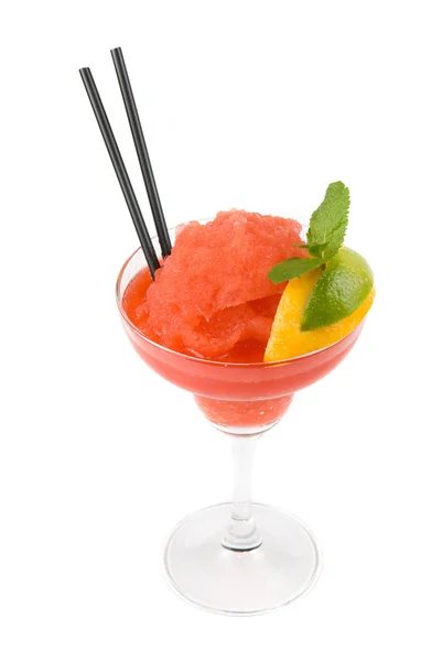 Frischer Wassermelonen-Cocktail — Stockfoto
