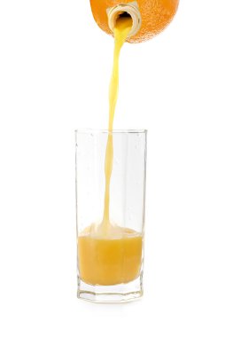 Orange juice clipart