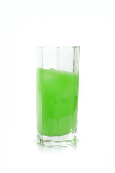 Zelená limetková šťáva — Stock fotografie