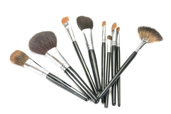 Professional make-up brushes — Stockfoto