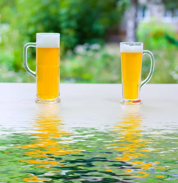 Bier konsolidieren — Stockfoto