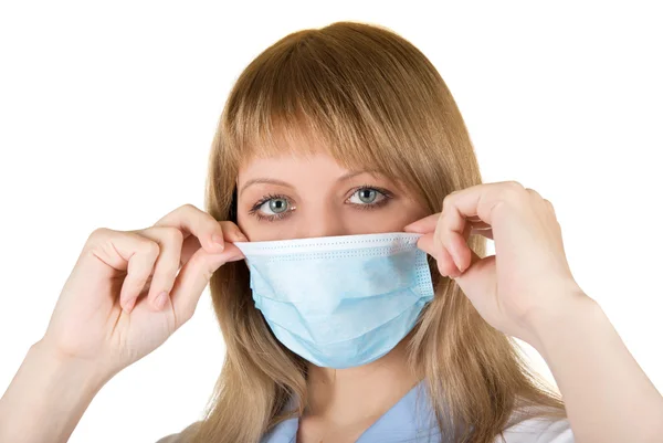 Nebezpečí chřipková epidemie — Stock fotografie