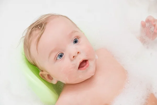 Boldog tiszta baba — Stock Fotó