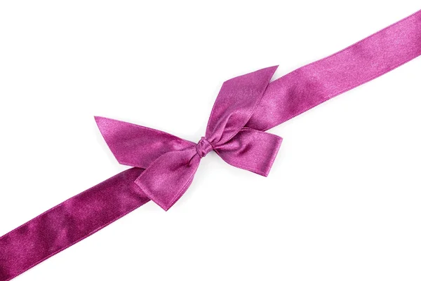 Purple holiday ribbon — Stock Photo, Image
