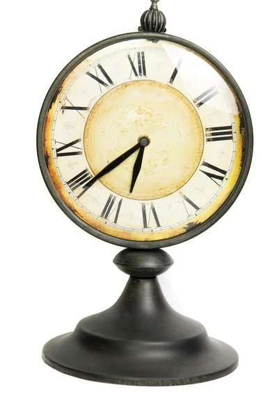 Um velho relógio vintage rosto — Fotografia de Stock