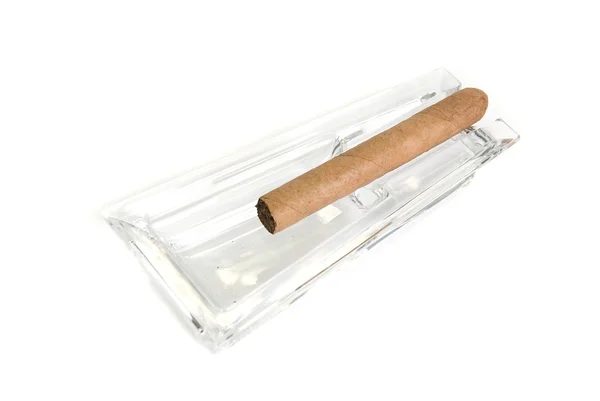 雪茄烟灰缸 — 图库照片