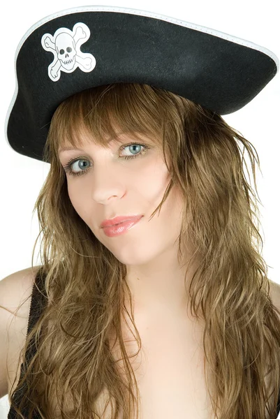Pirate girl — Stock Photo, Image