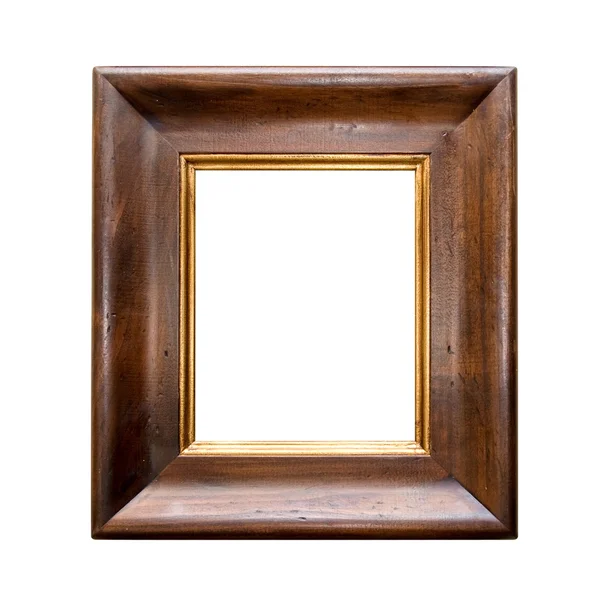 Αντίκες ξύλινο πλαίσιο — Φωτογραφία Αρχείου