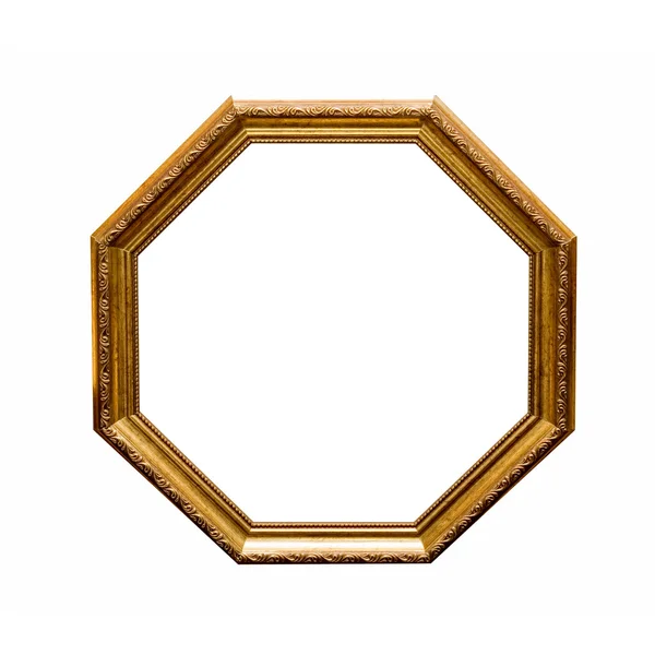 Antique hexahedron frame — Stock Photo, Image