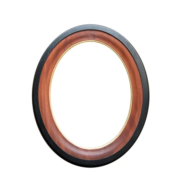 Cirkel houten frame — Stockfoto