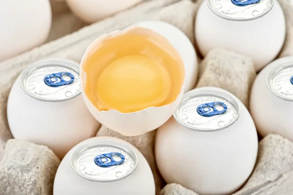 Алюміній яйця — стокове фото