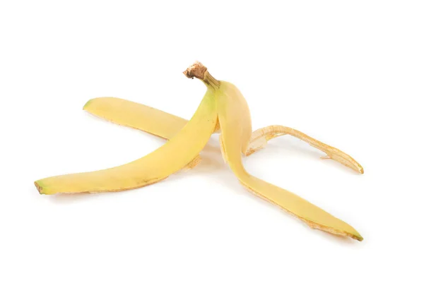 香蕉果皮 — 图库照片