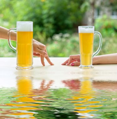 bira birleştirmek