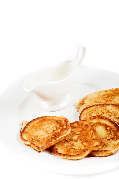 Thick pancake — Stock Photo, Image