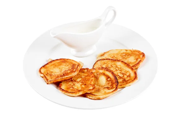 Thick pancake — Stock Photo, Image