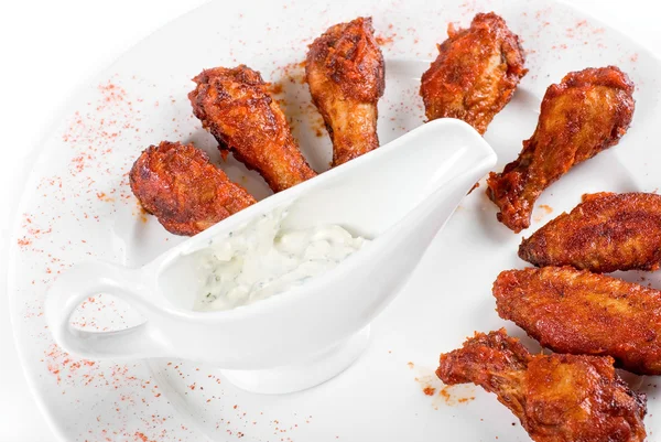Chicken grilled wings — Stock Photo, Image