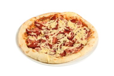 salamlı pizza