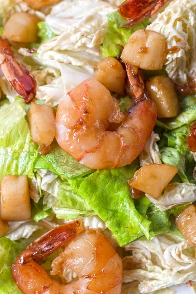 Salade de crevettes — Photo