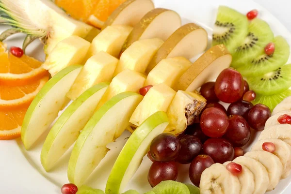 Closeup de variedade de frutas — Fotografia de Stock