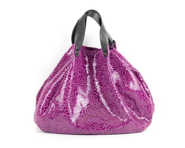 Purple women bag — Stockfoto