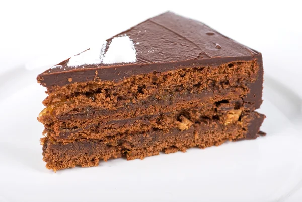 Smaklig chokladkaka — Stockfoto